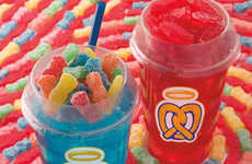 Candy-Topped Lemonades