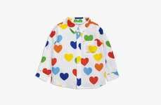 Rainbow Heart Children's Wear
