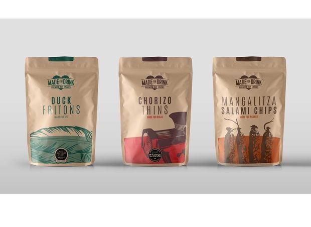 Libation-Friendly Meat Chips