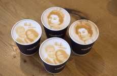 Royal Couple Latte Art