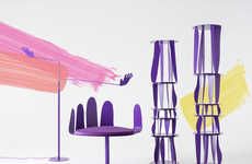 Absurdist Purple Furniture Collection
