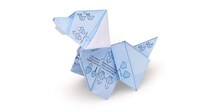 Interactive Origami Wrapping Paper Image 4