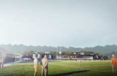 Plant-Covered Sports Stadiums
