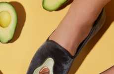 Velvet Snack-Inspired Slippers