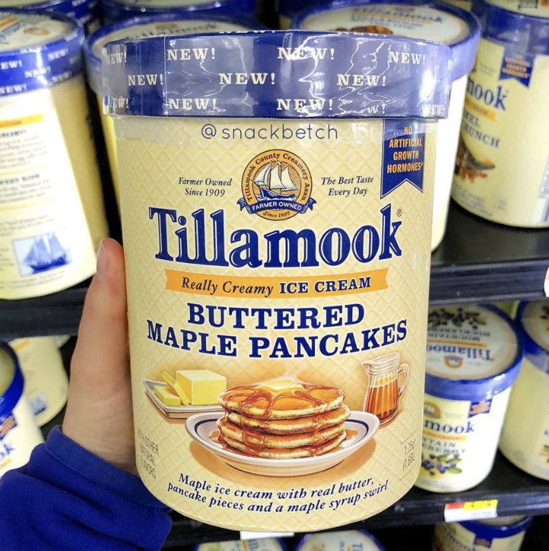 Flapjack-Flavored Ice Creams