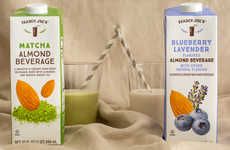 Lavender-Flavored Almond Beverages