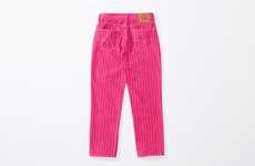 Colorful Pinstripe Denim Collections