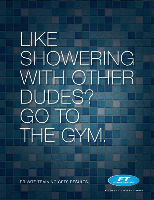 Cheeky Gym Ads