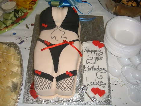 Raunchy Birthday Cakes