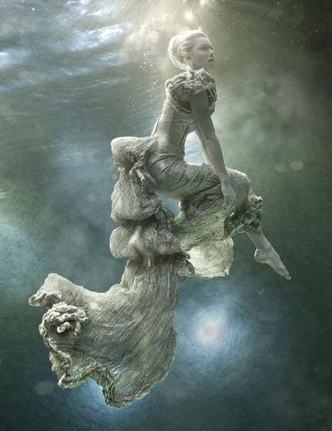 Ethereal Underwater Fashiontography