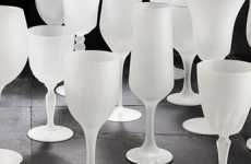 Stylish Recycled Wine Glasses