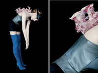 Models Wearing Raw Meat Image 3