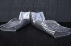 Perforated Sculptural Seating