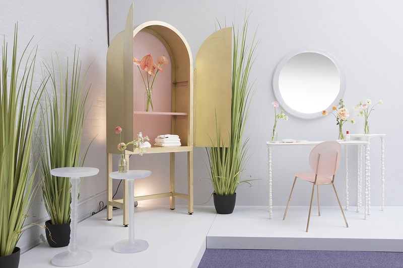 Recycled Cosmetic Brand Furniture