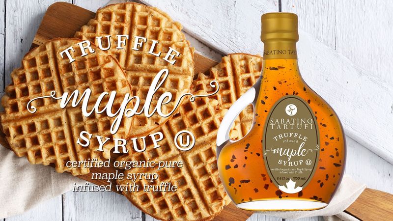 Truffle-Infused Maple Syrups