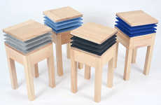 Music-Playing Stools