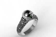 Geeky Handmade Engagement Rings