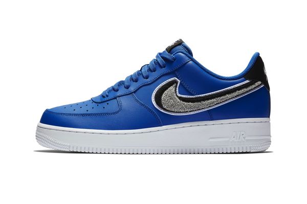 air force 1 fuzzy swoosh
