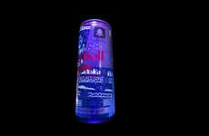 UV-Activated Energy Drink Cans