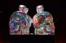 Holographic Skull Vodkas