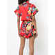 Ruffled Floral Playsuits Image 3