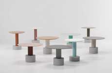 Colorful Modular Outdoor Tables