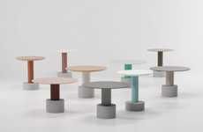 Colorful Modular Outdoor Tables