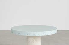 Geometric Sand-Casted Tables