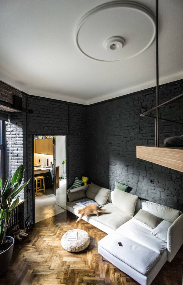 Design-Forward Tiny Flat Interiors Image 2