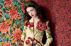 Botanical Couture Editorials