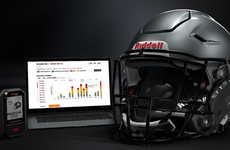 Impact-Monitoring Football Helmets
