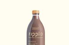 Chocolate-Flavored Pea Milks