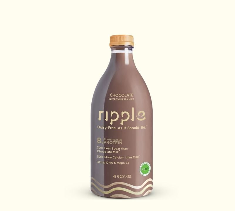 Chocolate-Flavored Pea Milks