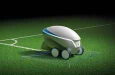 Automated Soccer Pitch Robots
