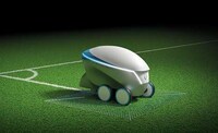 Automated Soccer Pitch Robots