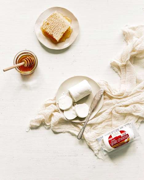 Honeyed Goat Cheese Logs