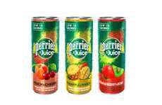 Juice-Infused Sparkling Refreshments