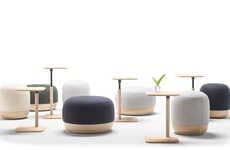 Wooden Auxiliary Side Tables