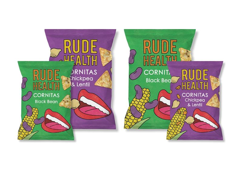 Pop Art-Branded Bean Chips