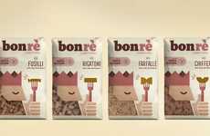 Playful Healthful Pasta Branding