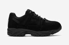 Security-Inspired All-Black Shoes