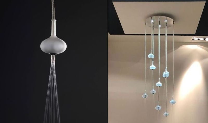 Elegant Lighting Solution Showers