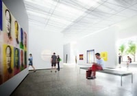 Striated Modern Art Museums Image 2