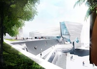 Striated Modern Art Museums Image 4