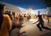 Striated Modern Art Museums Image 5