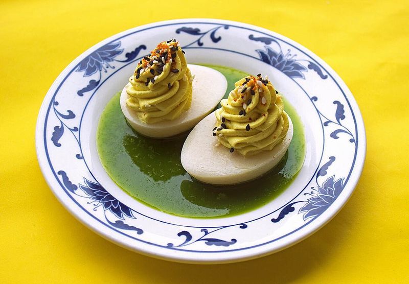 Vegan Deviled Eggs
