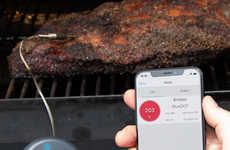 Smartphone-Connected Meat Thermometers