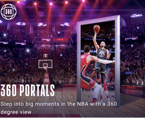 Trend maing image: AR Courtside Experiences