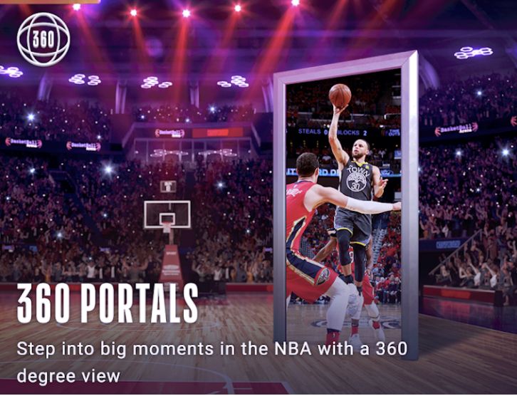 AR Courtside Experiences