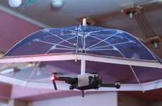 Hands-Free Drone Umbrellas